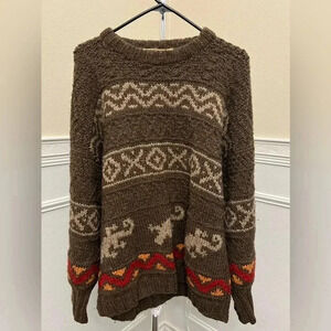 Vintage Country Knits Wool Sweater – Made in New Zealand (XL)